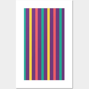 Aguilar | Colorful Stripes Pattern Posters and Art